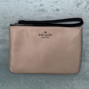kate spade Black and Cream Pouch